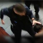 Vídeo: graban a policías franceses golpeando brutalmente a un detenido peruano en una estación policial en Paris