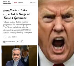 “Cobardes corruptos”: Donald Trump arremete contra The New York Times por las críticas y pobres resultados de su guerra con Irán