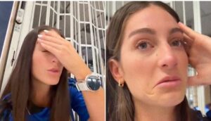 Vídeo: la tiktoker argentina Ana Paula se quedó con las ganas de ver jugar a la selección de su país en el mundial sólo por un error