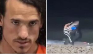 Vídeo: exinstructor de artes marciales intenta golpear a un policía con una ushiro mawashi geri (patada giratoria) pero lo esquivaron, derribaron y sometieron