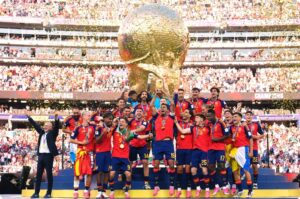 Vídeos, “Cuando no tienes sentido del ridículo que estás haciendo”: España “borra” a Trump de la foto de la celebración por su triunfo en el Mundial de futbol 2026