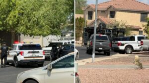 Vídeos: hombre se atrinchera en casa de su novia, abre fuego contra la Policía y así responden 