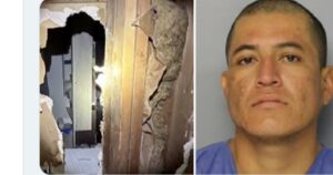 Vídeo: un hombre de nombre Obed Reyes rompe una pared e irrumpe en un departamento, agrede a una adolescente y amenaza con violarla