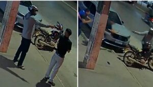Vídeo sensible: joven endeudado sobrevive luego de que el arma de un sicario falla cuando intentó dispararle a quemarropa en un intento de homicidio fallido