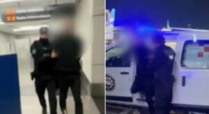 Vídeos: quiso jugarle una broma pesada a una amiga en un aeropuerto y termina preso y con una multa de más de 5 mil dólares
