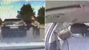 Vídeo: el dramático rescate de un escolar inconsciente por parte de un policía de tránsito