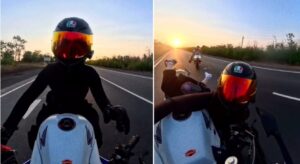 Vídeo: una motociclista sufre brutal caída y su moto sigue avanzando sola como un “fantasma”
