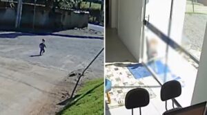 Vídeo sorprendente: un bebé se escapa de una guardería y se va caminando hasta el trabajo de su mamá