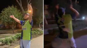 Vídeo: un gigantesco árbol de eucalipto de 22 metros de altura cae encima de un grupo de personas que asistían a una clase de Zumba dejando al menos 17 heridos, incluyendo al instructor