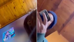 Vídeo desgarrador, un hombre golpea repetidamente en la cara a su pareja mientras ella le pide que pare: “No puedo más, no me pegues más”
