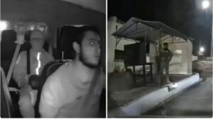 Vídeo: esposa de un taxista detecta el peligro a tiempo y logra salvarlo de un presunto asalto