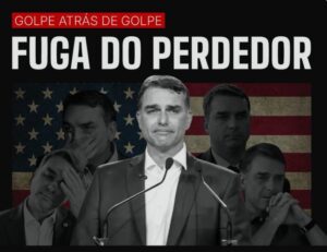 Vídeos, “huyendo valientemente”: la agencia de noticias Reuters confirma que el excandidato Ultraderechista brasileño, Flavio Bolsonaro, escapó de Brasil a Estados Unidos